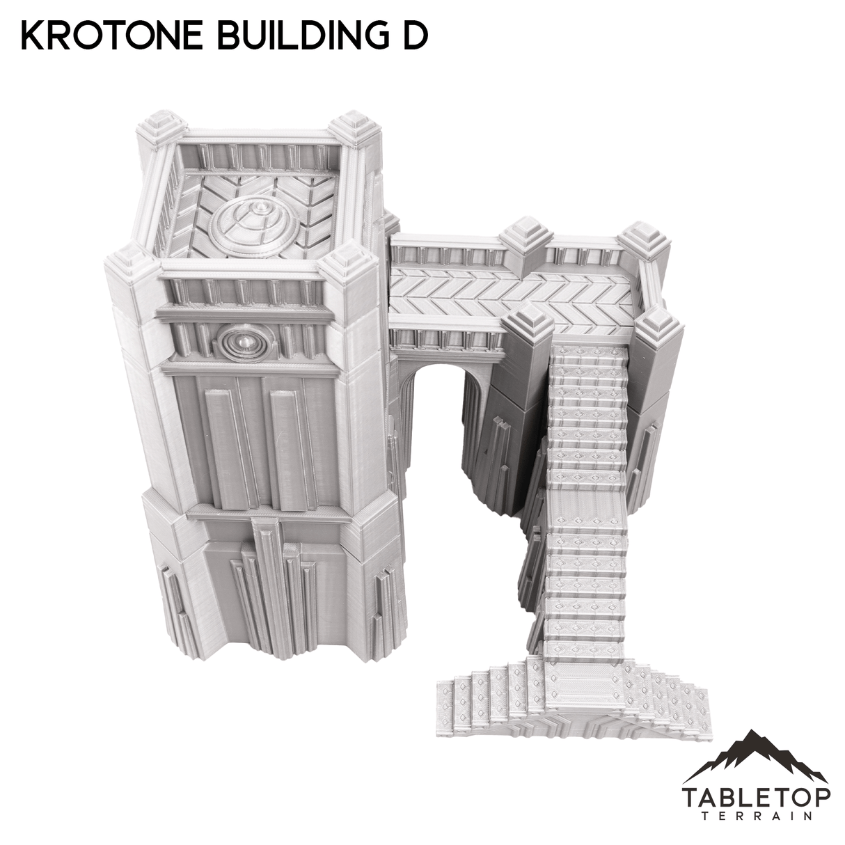 Tabletop Terrain Building Building D - Krotone, Sorcerer's Planet