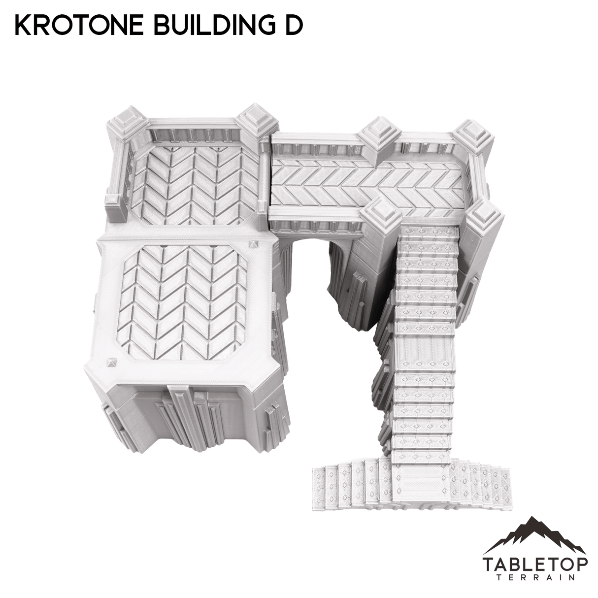 Tabletop Terrain Building Building D - Krotone, Sorcerer's Planet