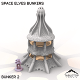 Tabletop Terrain Building Bunker 2 Space Elves Bunkers