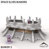 Tabletop Terrain Building Bunker 3 Space Elves Bunkers