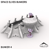 Tabletop Terrain Building Bunker 4 Space Elves Bunkers