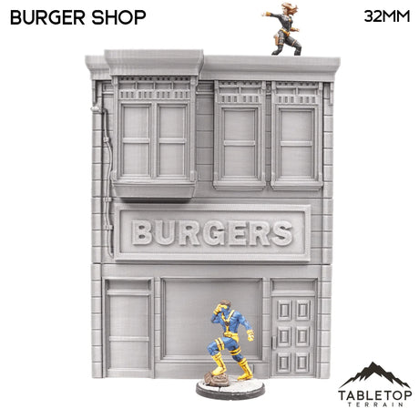 Tabletop Terrain Building Burger Restaurant