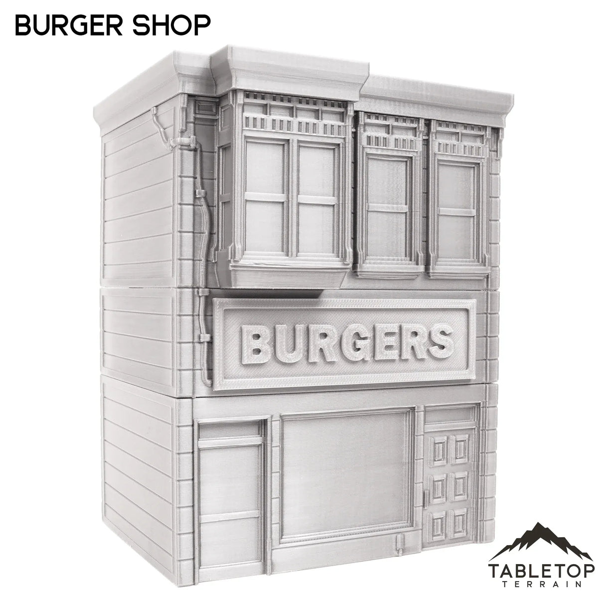 Tabletop Terrain Building Burger Restaurant