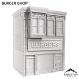 Tabletop Terrain Building Burger Restaurant