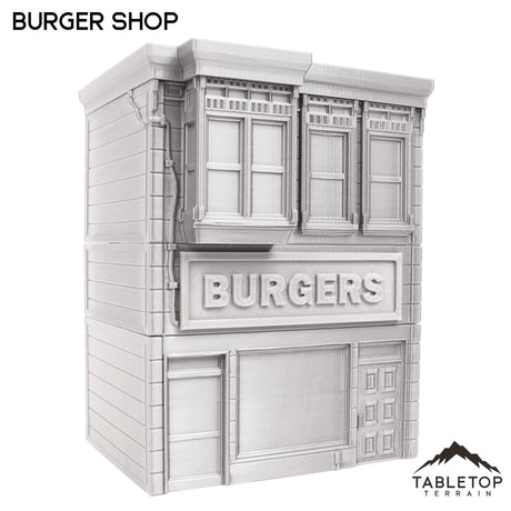Tabletop Terrain Building Burger Restaurant