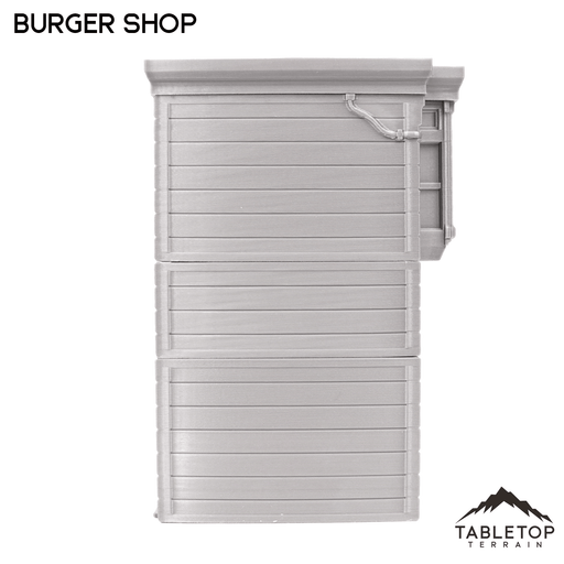 Tabletop Terrain Building Burger Restaurant - Marvel Crisis Protocol Building