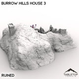 Tabletop Terrain Building Burrow Hills House 3