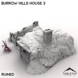 Tabletop Terrain Building Burrow Hills House 3