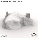 Tabletop Terrain Building Burrow Hills House 3