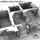Tabletop Terrain Building Burrow Hills House 4