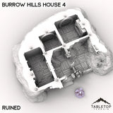 Tabletop Terrain Building Burrow Hills House 4