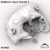Tabletop Terrain Building Burrow Hills House 4