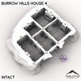 Tabletop Terrain Building Burrow Hills House 4