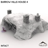 Tabletop Terrain Building Burrow Hills House 4