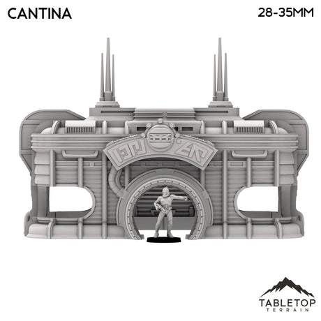 Tabletop Terrain Building Cantina - Futuristic City