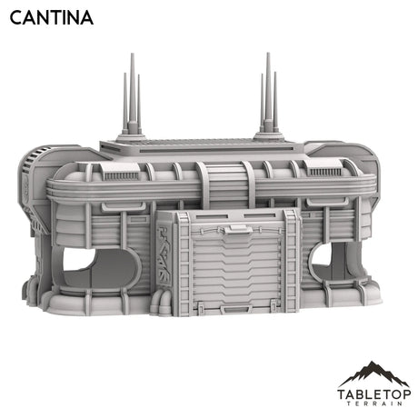 Tabletop Terrain Building Cantina - Futuristic City