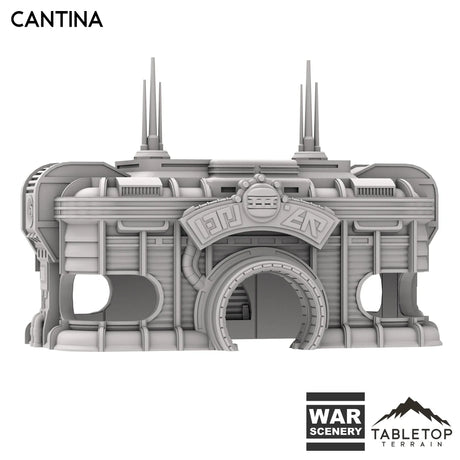 Tabletop Terrain Building Cantina - Futuristic City