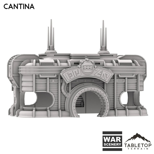 Tabletop Terrain Building Cantina - Futuristic City