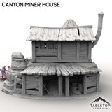 Tabletop Terrain Building Canyon Miner House