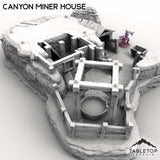 Tabletop Terrain Building Canyon Miner House
