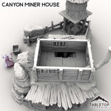 Tabletop Terrain Building Canyon Miner House