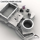 Tabletop Terrain Building Canyon Miner House