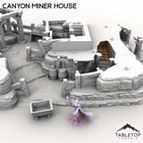 Tabletop Terrain Building Canyon Miner House
