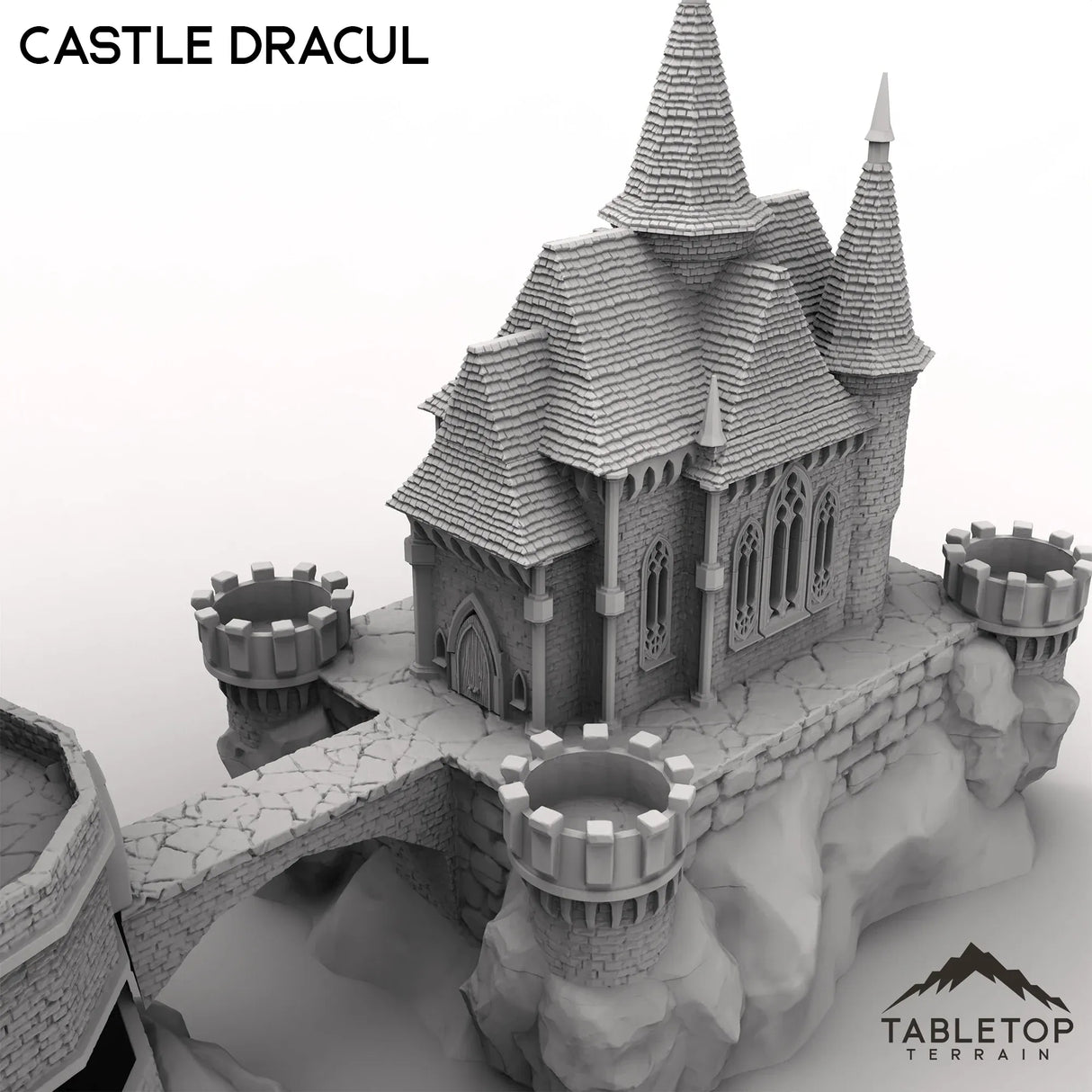 Tabletop Terrain Building Castle Dracul