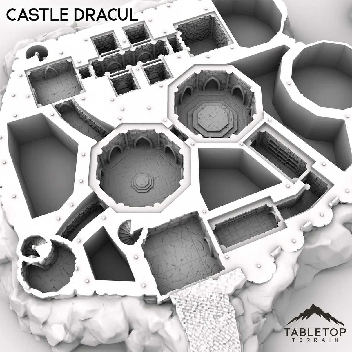 Tabletop Terrain Building Castle Dracul