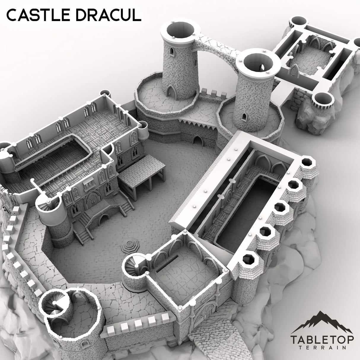 Tabletop Terrain Building Castle Dracul