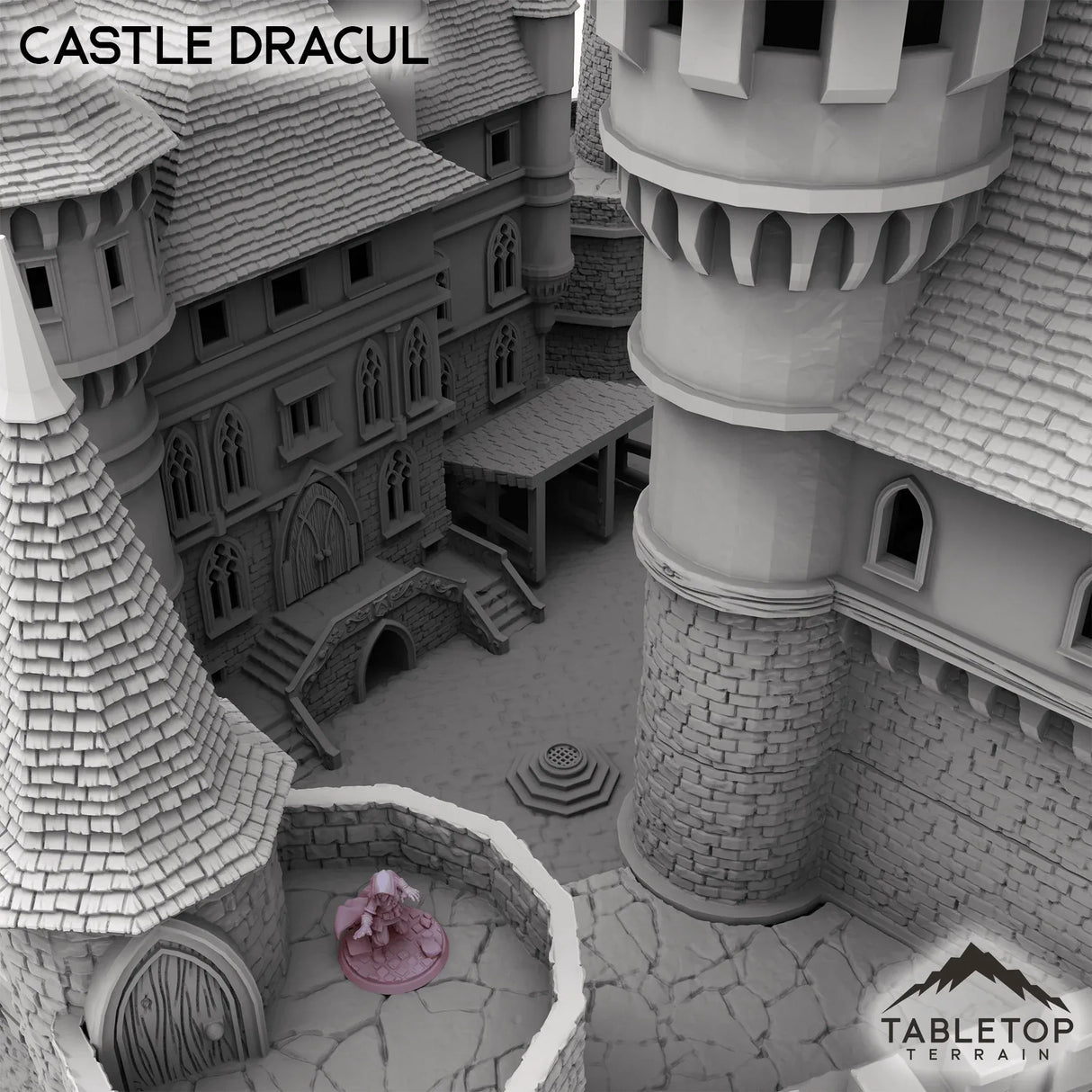 Tabletop Terrain Building Castle Dracul