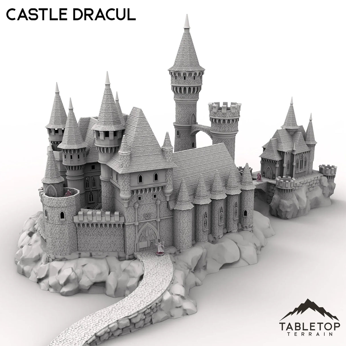 Tabletop Terrain Building Castle Dracul