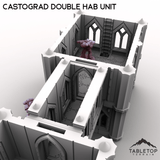Tabletop Terrain Building Castograd Double Hab Unit