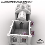 Tabletop Terrain Building Castograd Double Hab Unit