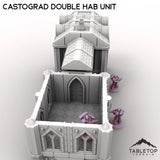 Tabletop Terrain Building Castograd Double Hab Unit