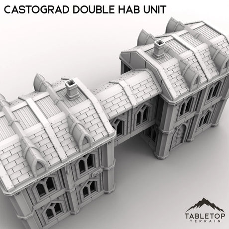 Tabletop Terrain Building Castograd Double Hab Unit