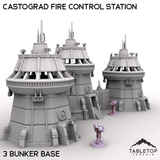 Tabletop Terrain Building Castograd Fire Control Station
