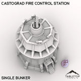 Tabletop Terrain Building Castograd Fire Control Station