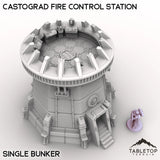 Tabletop Terrain Building Castograd Fire Control Station