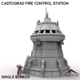 Tabletop Terrain Building Castograd Fire Control Station