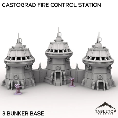 Tabletop Terrain Building Castograd Fire Control Station