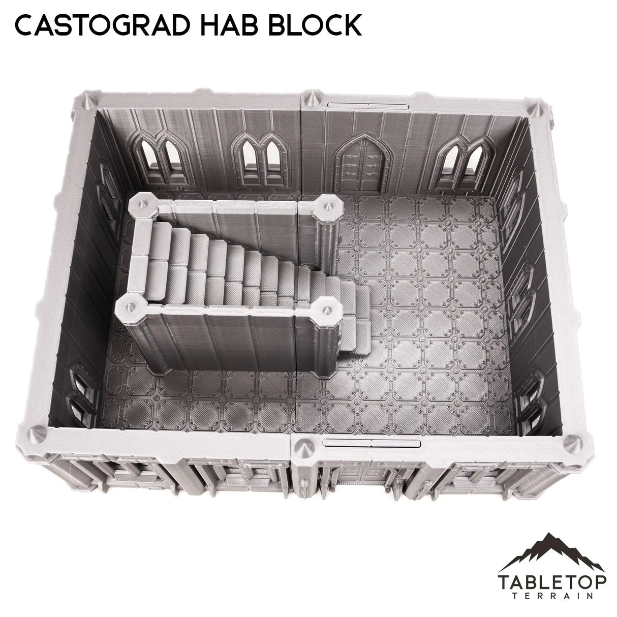 Tabletop Terrain Building Castograd Hab Block