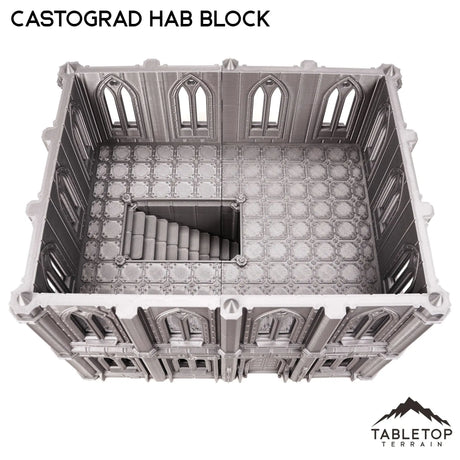 Tabletop Terrain Building Castograd Hab Block