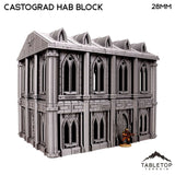 Tabletop Terrain Building Castograd Hab Block