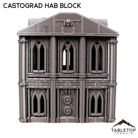 Tabletop Terrain Building Castograd Hab Block