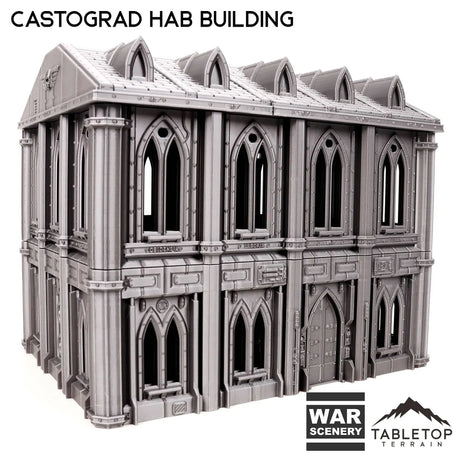 Tabletop Terrain Building Castograd Hab Block