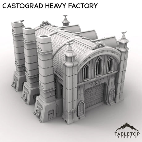 Tabletop Terrain Building Castograd Heavy Factory