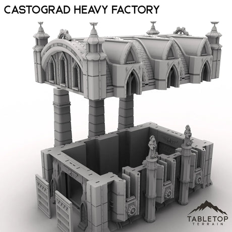 Tabletop Terrain Building Castograd Heavy Factory