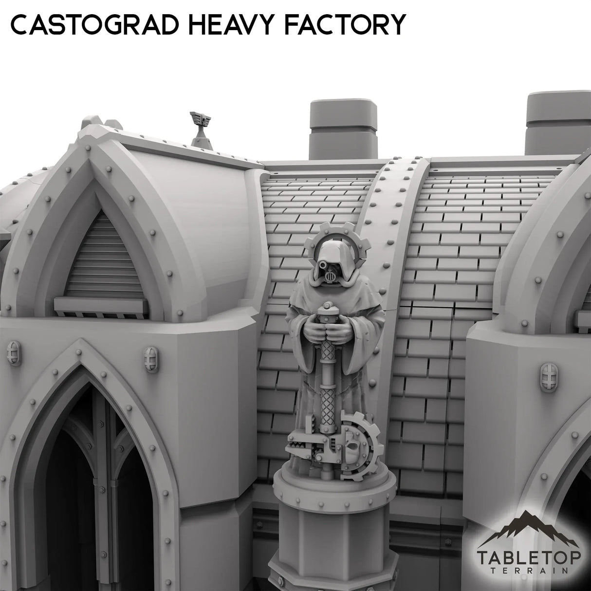 Tabletop Terrain Building Castograd Heavy Factory