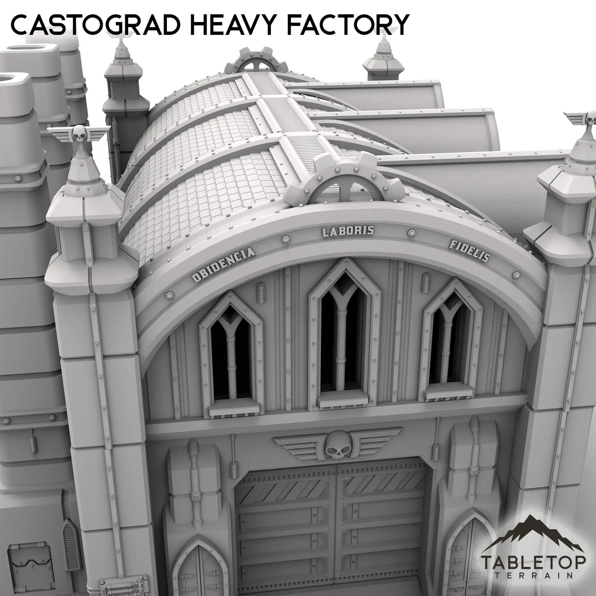 Tabletop Terrain Building Castograd Heavy Factory